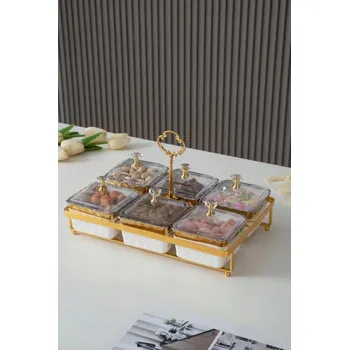 BOMBONIER / PODNOS NA PŘEDKRMY S VÍKEM Y380