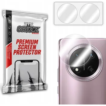 Pouzdro na mobilní telefon Hybridní Sklo GrizzProtector pro Honor X9c 2 ks