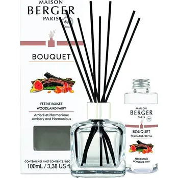 Aroma difuzér Dárková sada aroma difuzér Cube + náplň Woodland Fairy Maison Berger Paris - 100 ml