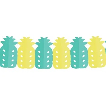 Papírová girlanda GoDan ananas 3,6 m