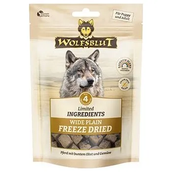 Pamlsek pro psa Wolfsblut Dog Freeze Dried Lim.Ingred. Wide Plain 40g