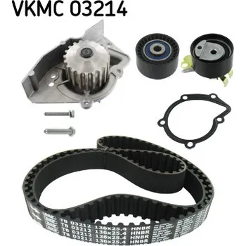 Vodní pumpa motoru Sada rozvodů - řemen s kladkami a vodní pumpa SKF VKMC 03214