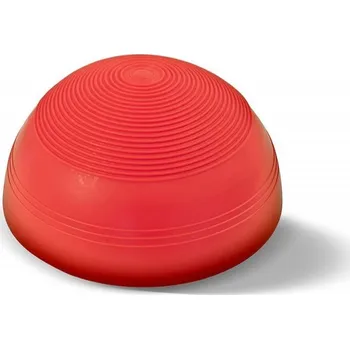 Gymnastický míč LEDRAGOMMA TONKEY Balanční polokoule HALF BALL 14 cm - červená