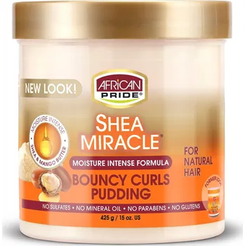 Vlasová regenerace African Pride Shea Butter krém pro pružné lokny