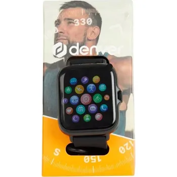 Chytré hodinky Chytré Hodinky Denver SW-157AC černé