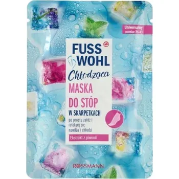 Péče o nohy Fusswohl FUSSWOHL maska na nohy ve formě ponožek, univerzální velikost, 1 pár