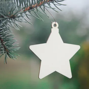 Obraz Dřevěné výřezy - Hvězdička | DUBLEZ