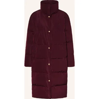 Tommy Hilfiger Dámský Péřový Kabát Crest, tmavě červená, 34