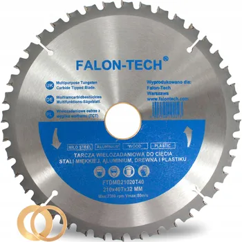 Vrták Víceúčelový kotouč Falon-Tech FTDMB21020T40 210x32 mm