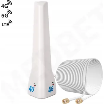 WiFi anténa VÝKONNÁ ANTÉNA GSM LTE 3G 4G 5G Wi-Fi VŠESMĚROVÁ 19 dBi SMA PRO MODEMY ROUTERY