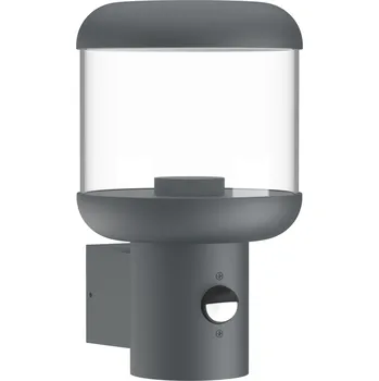 Venkovní osvětlení Optonica WALL LAMP hliník čiré PC E27 SOCKET 220-240V IP54 - PIR SENSOR
