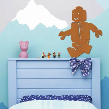 Obraz Obraz do dětského pokoje - Lego panáček, Třešeň | DUBLEZ