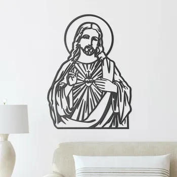 Obraz DUBLEZ Dřevěný obraz - Boží milosrdenství 21 x 28.5 cm