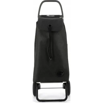 Nákupní vozík Rolser černý polyester