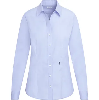 Dámská halenka 723695 - Halenka slim fit non iron Seidensticker - pro ženy - vel. 40 - barva: modrá