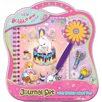 Zápisník Zápisník A5 Pulio / Kočka růžová