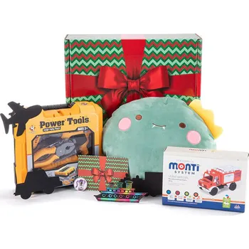 Dárkový potravinový koš decoDoma Dárkový balíček PRO KLUKY vel. M