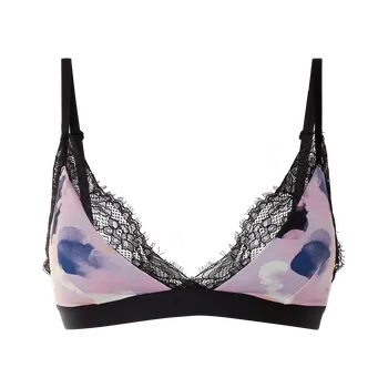 Podprsenka esmara® Dámská krajková podprsenka (vzorovaná, L (44/46))