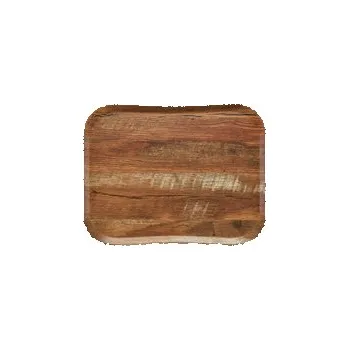 Wood podnos 35,5 × 45,7 cm, hnědý dub