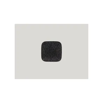 Talíř RAK Talíř čtvercový 15 × 15 cm, černá | RAK-IPAUSP15