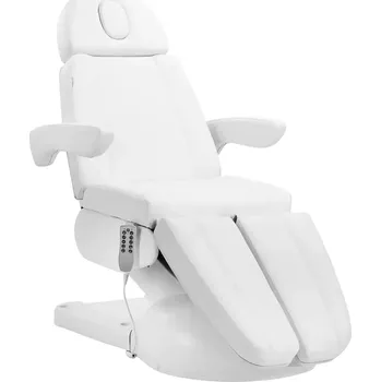 Pedikérské křeslo Elektrické kosmetické křeslo Azzurro Lux, 5 motorů - bílé