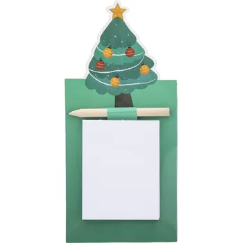 Vánoční dekorace Julliste Vánoční magnetický zápisník, vánoční stromeček