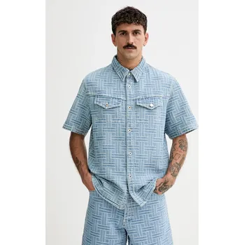 Dámská košile Džínová košile Kenzo FF55DC1026J4.DB modrá 55X, vel. M