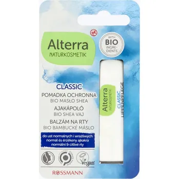 Přípravek na rty Alterra balzám na rty bez parfemace, sensitiv 4,8g