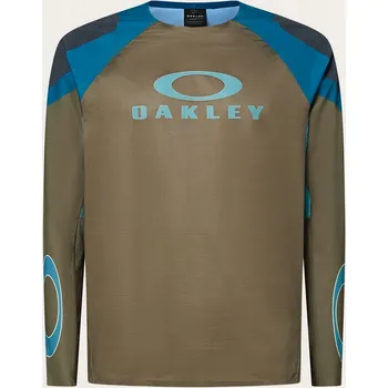 cyklistický dres OAKLEY LONGSLEEVE SEEKER EDGE FOA406792-95X vel. L