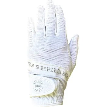 Jezdecké rukavice RSL Rukavice jezdecké Messina RSL, dámské, bílé XS