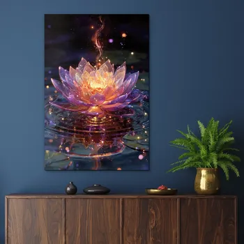 Obraz Obraz do ložnice - Energetický leknín | DUBLEZ