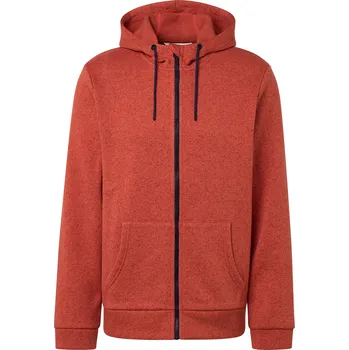 713813 - Tchibo - Bunda z pleteného fleecu s kapucí - pro muže - vel. XL 56/58 - barva: oranžová