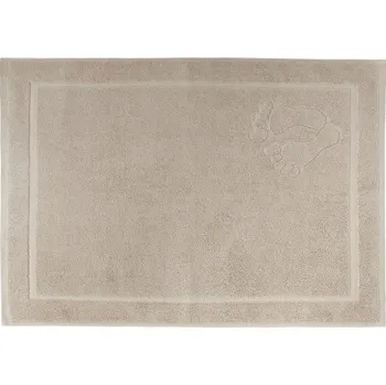 Koupelnová předložka KOUPELNOVÁ PŘEDLOŽKA ROHOŽKA FEET STOPY 50X70 BÉŽOVÁ