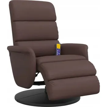 Křeslo Masážní křeslo VidaXL hnědé