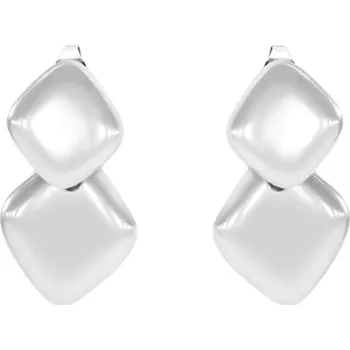 Náušnice Postříbřené náušnice Lilou Snake 262/20/KOL/NO1/SR stříbrná SLV, vel. ONE SIZE