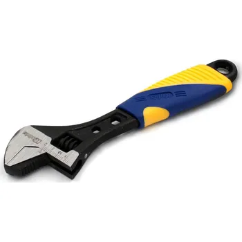 Klíč Klíč nastavitelný s otočnou celisti 150 mm, 0-22/24 mm, CrV, HRC 44, fosfátovaný