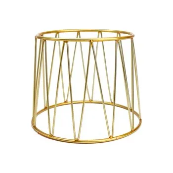 Verlo podstavec kulatý pr. 25 cm, výš. 20 cm, zlatý