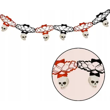 Girlanda lebka závěsná halloween 3M 19650