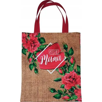 Nákupní taška Látková taška 35 x 41 cm