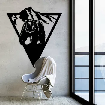 Obraz Vyřezávaný 3D obraz ze dřeva - Medvěd | DUBLEZ