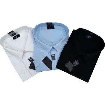 Pánská košile Pánská společenská košile (KRÁTKÝ RUKÁV) s obvodem 140 - 200 cm - v nadměrné velikosti 1400