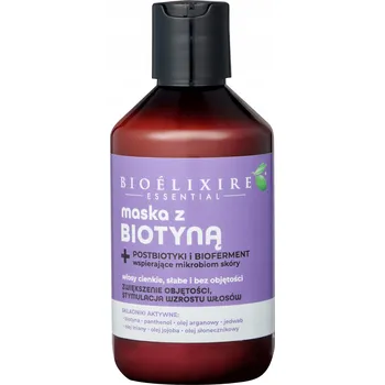 Vlasová regenerace Bioelixire Biotin Posilující maska s postbiotiky 300 ml