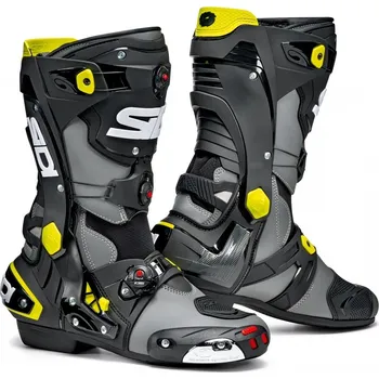 Moto obuv Sidi Rex grey/black/yellow fluo 42