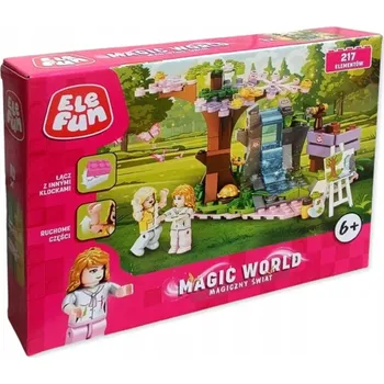 ostatní stavebnice Stavebnice Elefun - Magic World - Kouzelný svět 8823