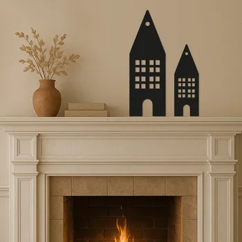 Obraz DUBLEZ 6669_88397 Obraz 24x37 cm 30x47 cm 40x61 cm Domečky