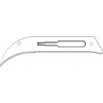 Skalpel Gima - Sterilní čepele z uhlíkové oceli pro skalpel, velikost 12