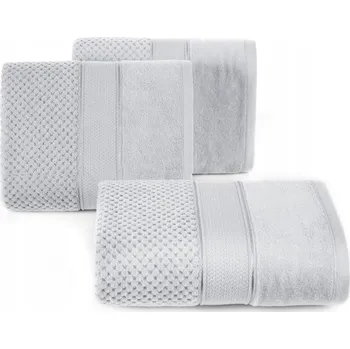 Ručník RUČNÍK osuška 30x50cm EUROFIRANY JESSI bavlna 500g/m2 stříbrná