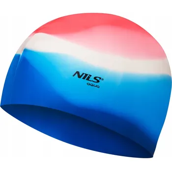 Plavecká čepice Silikonová plavecká čepice Nils Aqua modrá