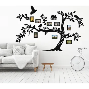 Obraz Rodokmen na zeď ze dřeva - Ptáčky | DUBLEZ