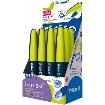 Propiska gumovací Erase 2.0 modrá Pelikan 1 ks